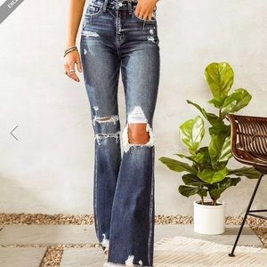 Ultra High Rise Flying Monkey Flare Jeans